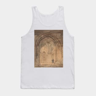 St. Alban's Cathedral, Hertfordshire by Thomas Girtin Tank Top